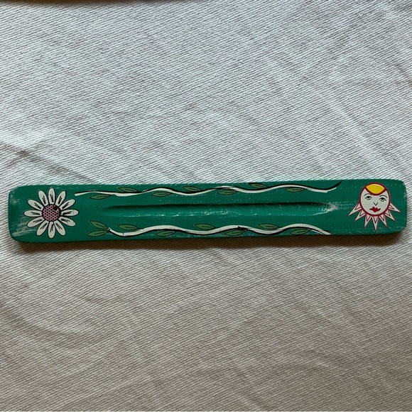 Celestial & flower handmade incense holder - Picture 6 of 6